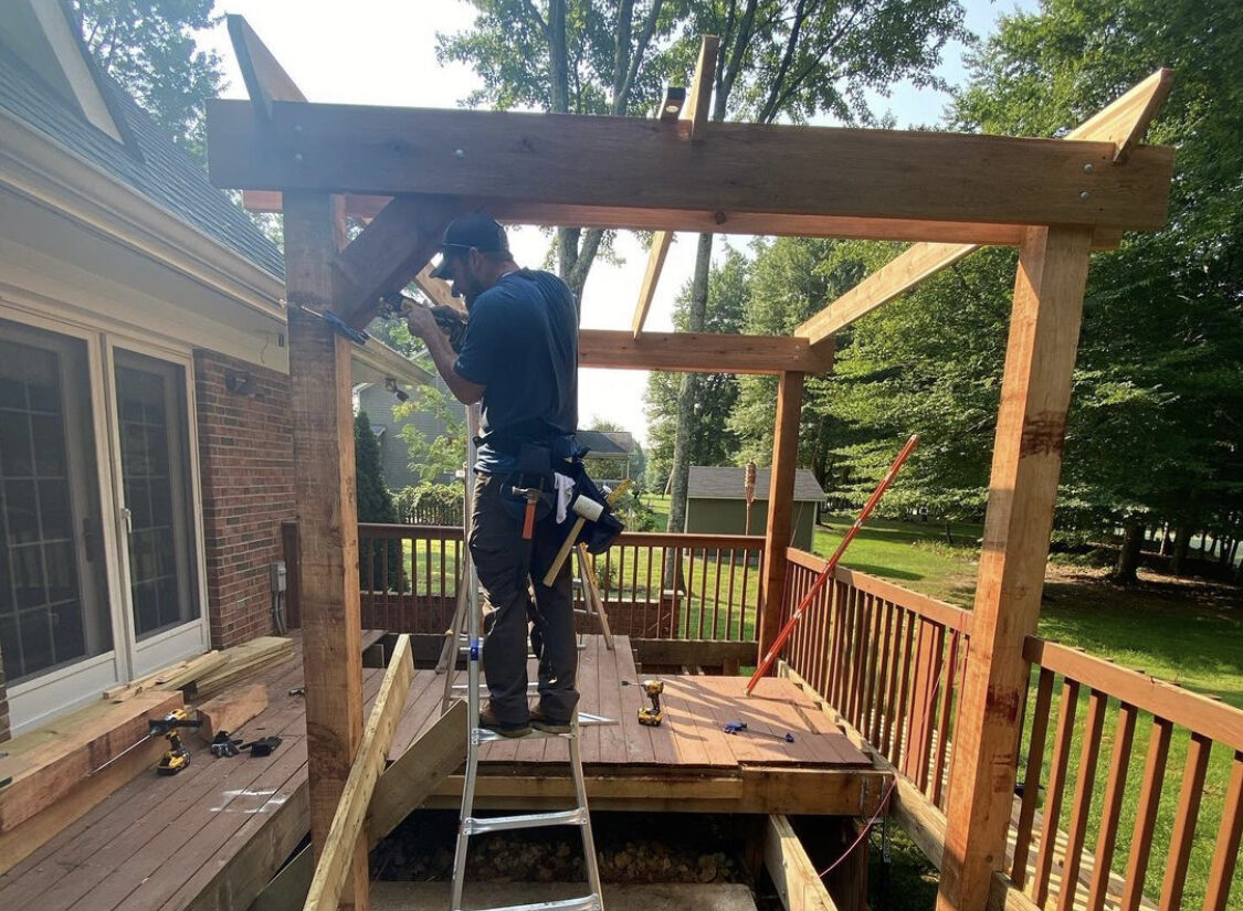 Pergola Repair Mason